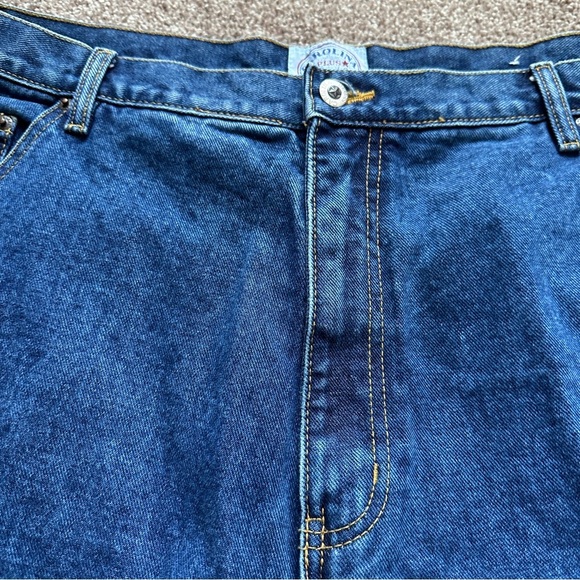 Vintage 90s Carolina Blues Jeans Women’s Plus Size‎ 24W Tall High Rise Tapered - Picture 4 of 15